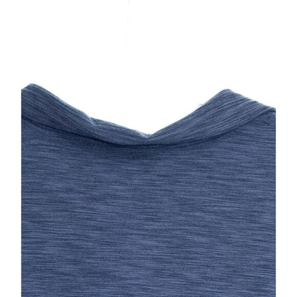 Mens Polo Shirt By Roundtree & Yorke Navy Short Sleeve Relaxed Fit - Picture 7 of 10